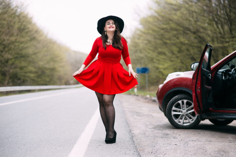 plus-size Valentine's Day outfit ideas