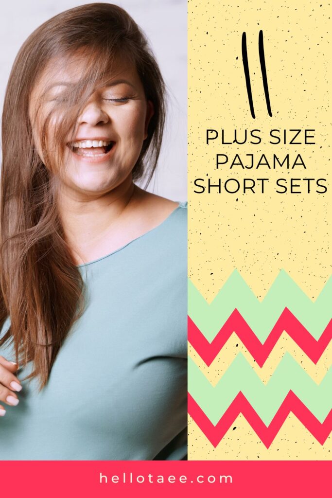 pin for plus size pajama short sets post