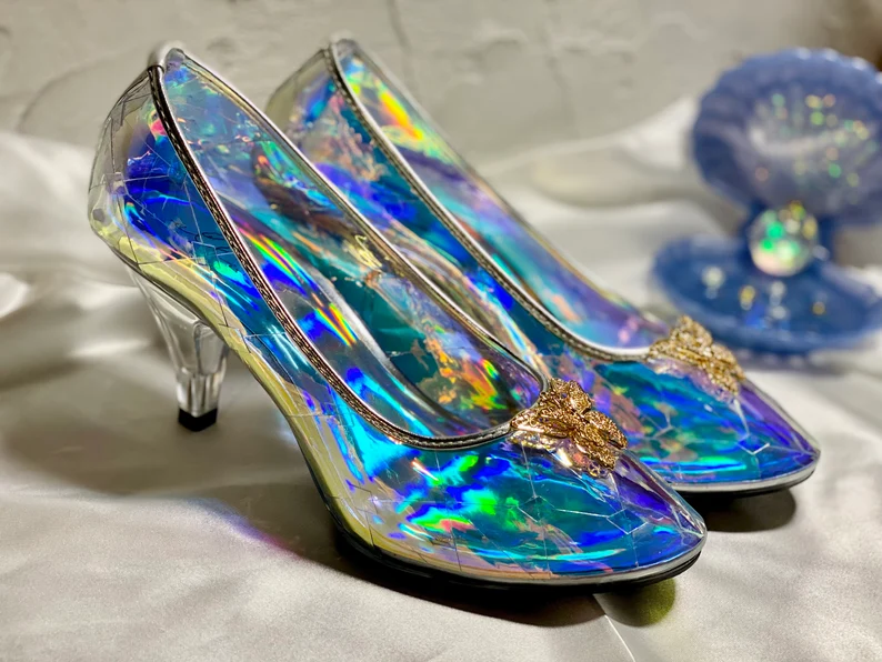 Cinderella glass slipper wedding shoes Fairytale Disney princess theme