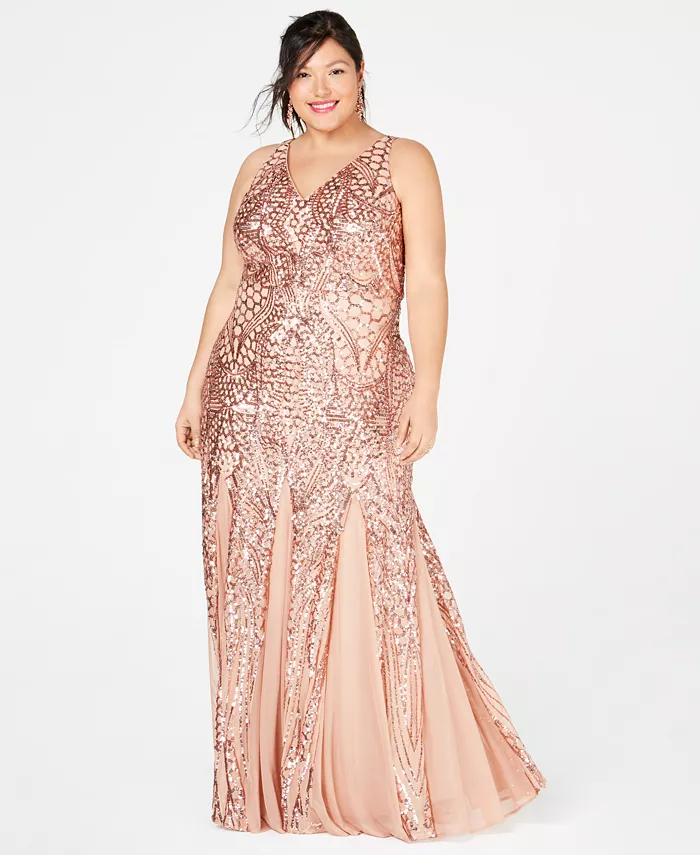 Rose Gold Gown at Macy's