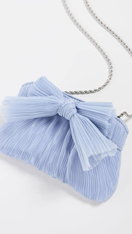 Light blue mini clutch by Shopbop