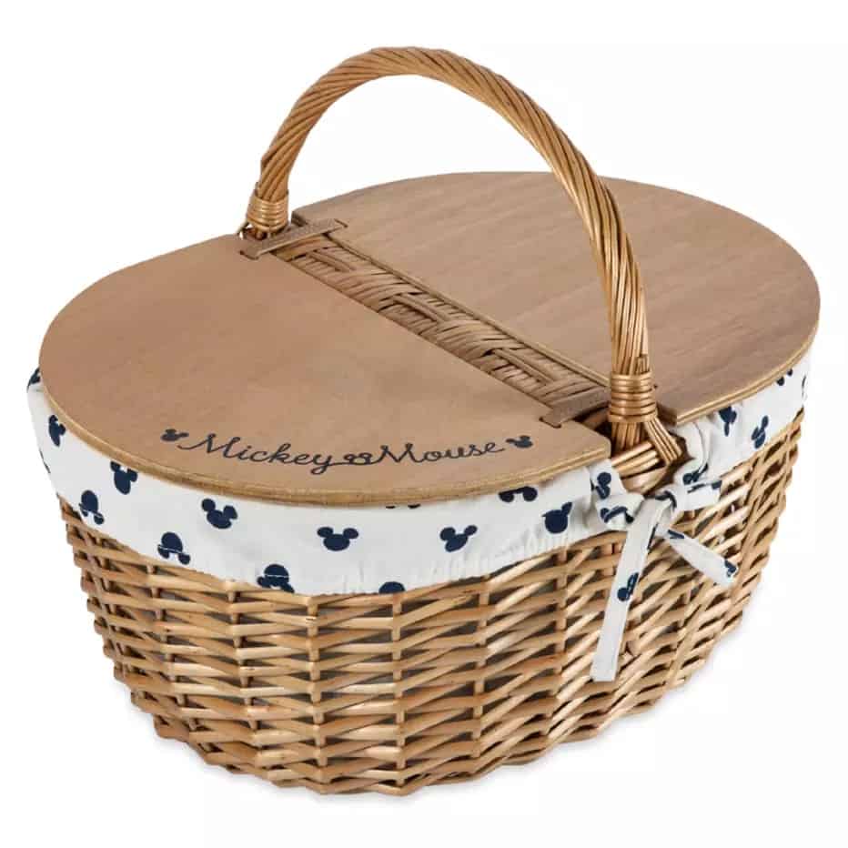 This Disney Mickey Mouse Picnic Basket is perfect for your beach date.