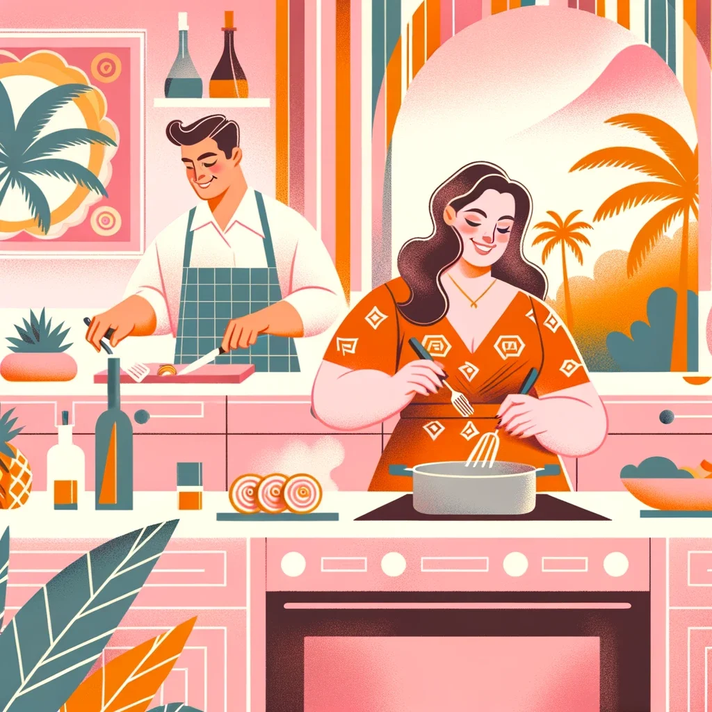 Cook something grand together