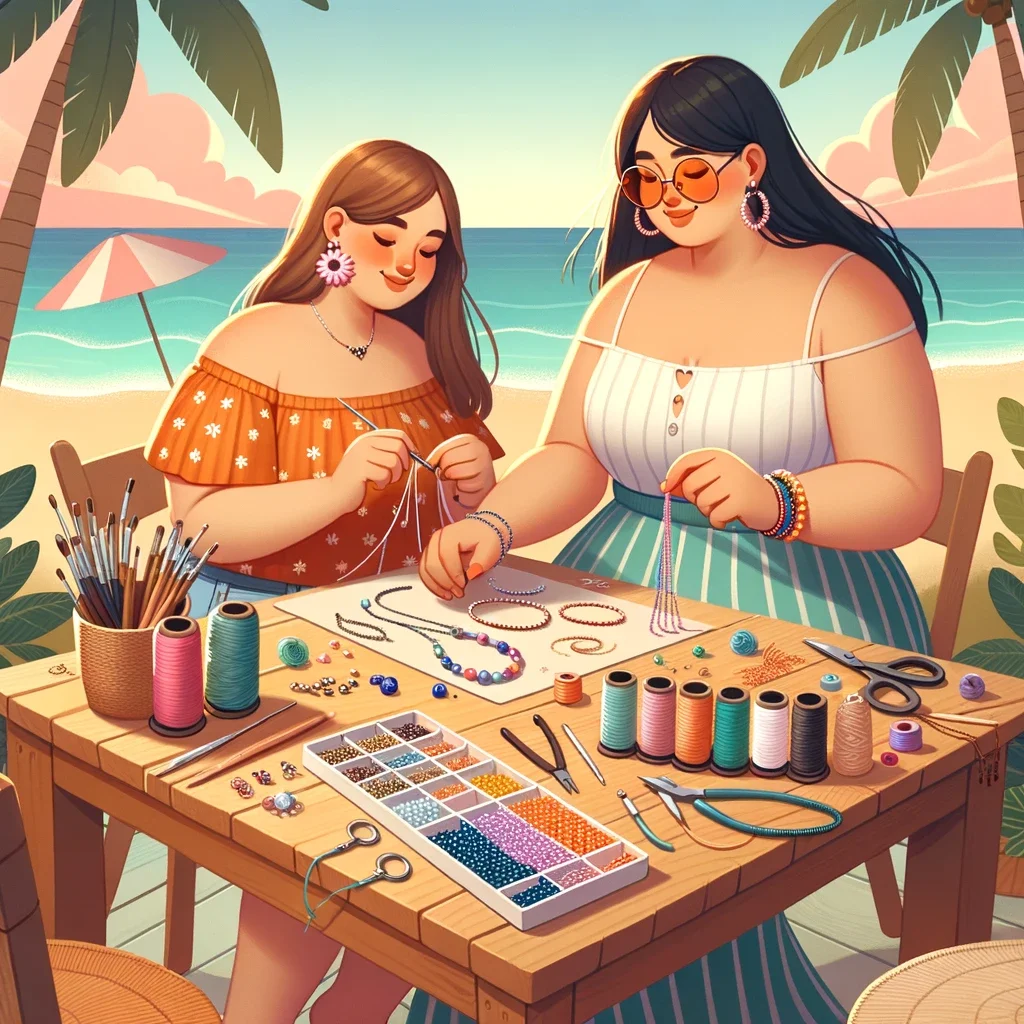 Get creative by crafting jewelry