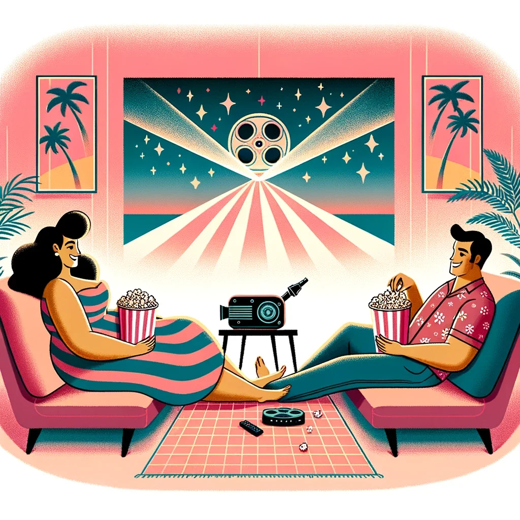 Make your living room a cozy home theater