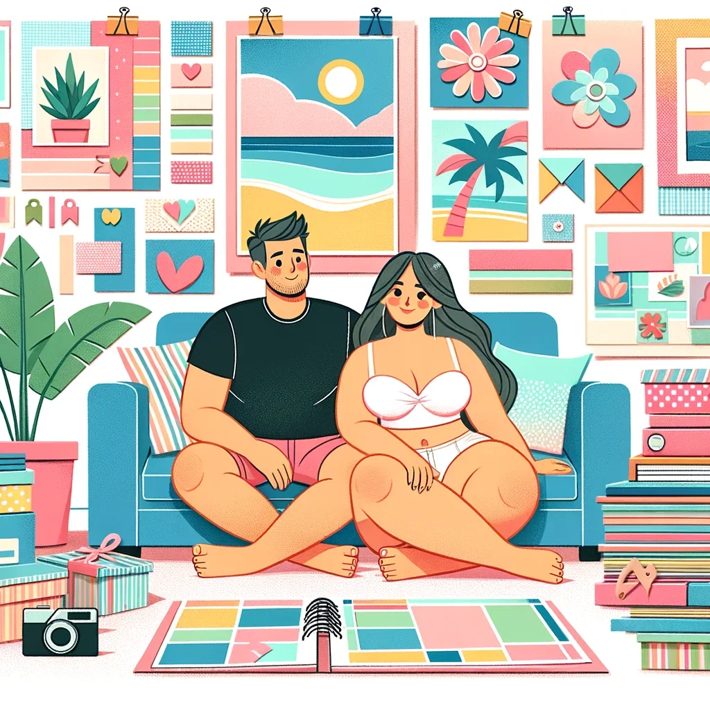 Scrapbooking is a good date idea