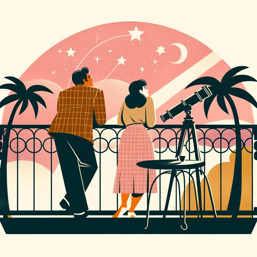 Consider stargazing your your date night