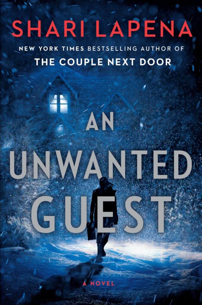 Book cover image for An Unwanted Guest by Shari Lapena.
