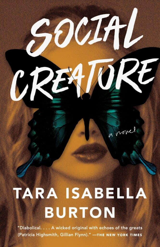 Cover image for Social Creature by Tara Isabella Burton.